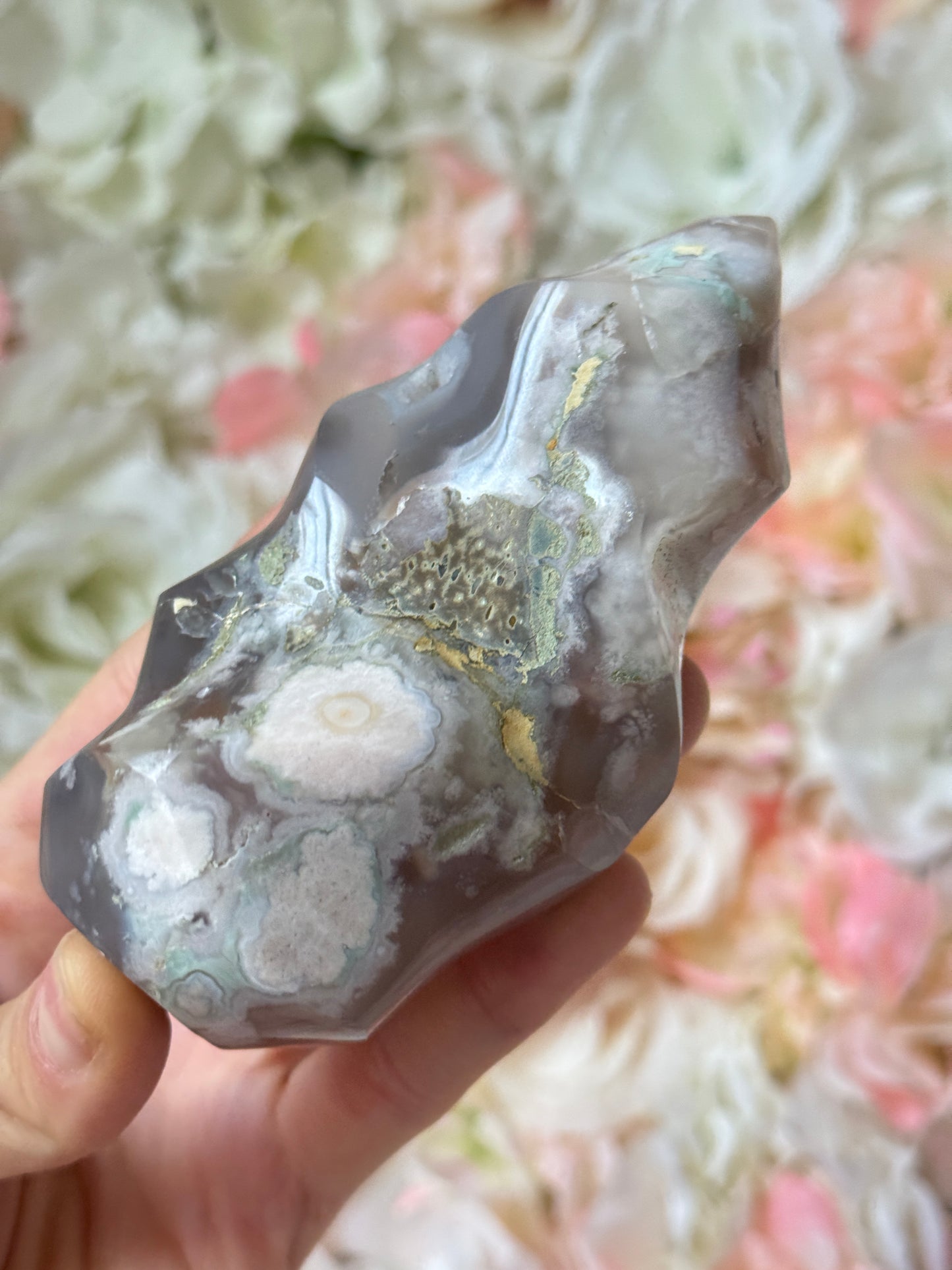Flower Agate Flame