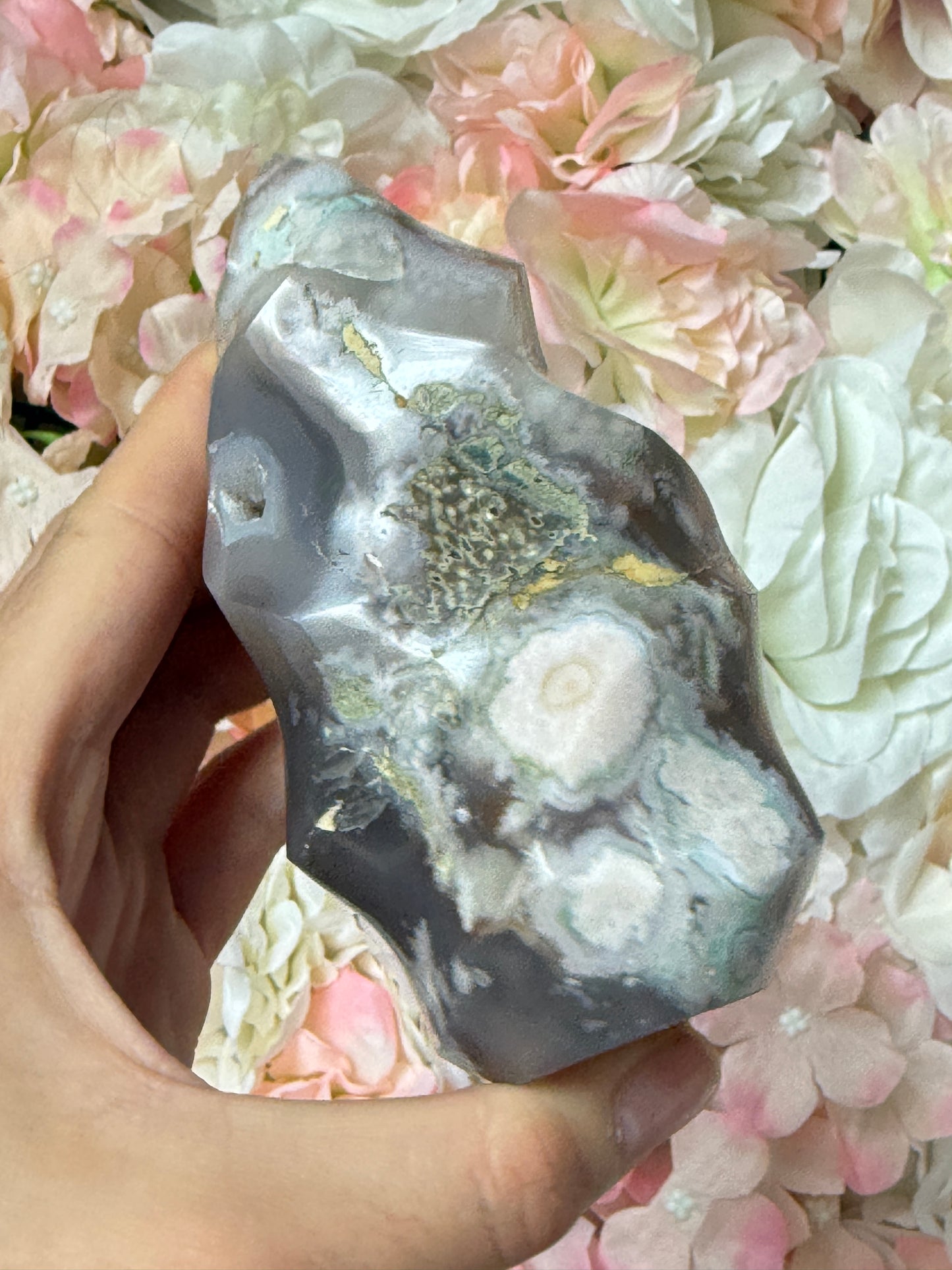 Flower Agate Flame