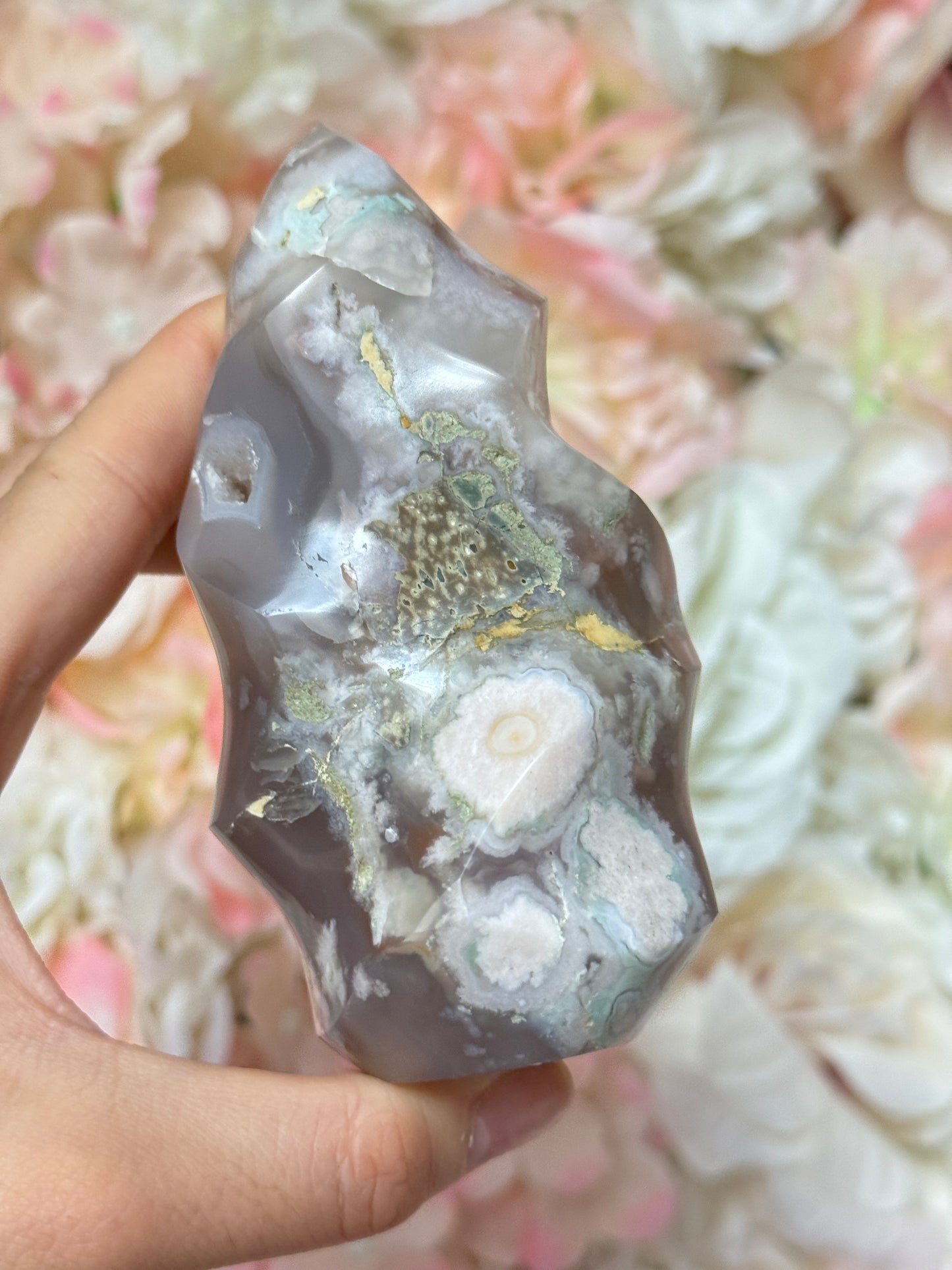 Flower Agate Flame